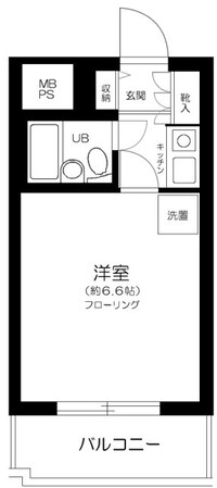 ライオンズマンション三鷹さくら通りの物件間取画像